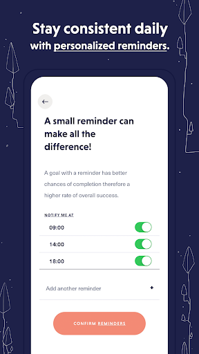 Screenshot of haatch. - Goal & Habit Tracker