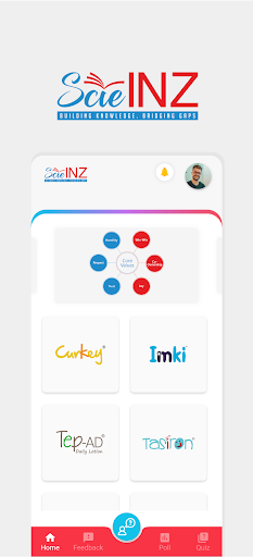 Android application Scieinz screenshort