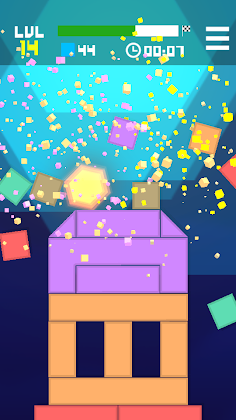 Hexagon Tower Balance Blocks - Screenshot 4