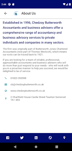 CBW Accountants Screen 2