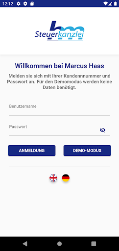 Android application Marcus Haas screenshort