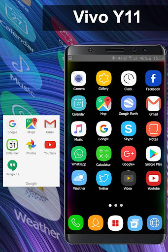 launcher Theme For Vivo Y11 wi
