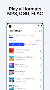 Nomad Music app download Android mobile version v1.22.4