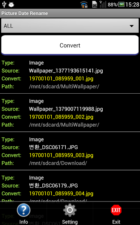 Image/Video Date Format Rename - 1.18 - (Android)