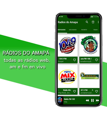 Android application Radios do Amapá screenshort