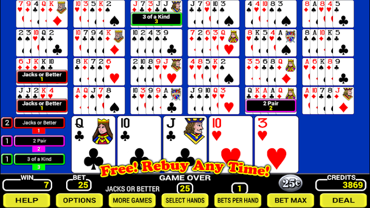 Twenty-Five Play Poker - 3.2 - (Android)