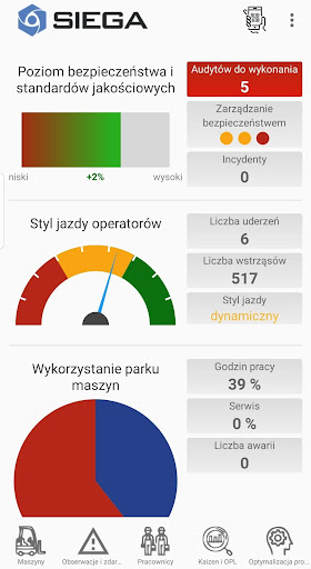 Android application SIEGA PSQ screenshort