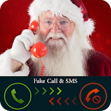 Call & SMS Santa! icon