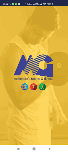 Android application MG Sports & Fitness screenshort