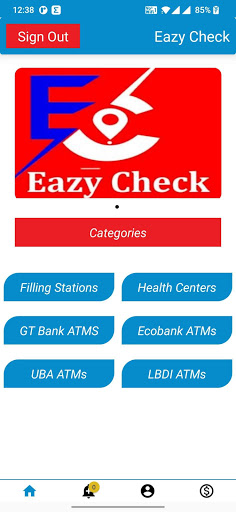 Eazy Check Screen 2