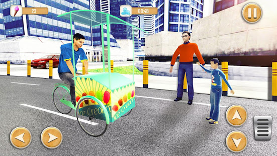 City Ice Cream Man Free Delivery Simulator Game 3D 2.8 screenshots 4