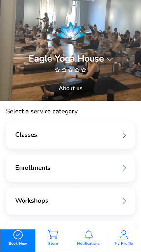 Eagle Yoga House Screen 2