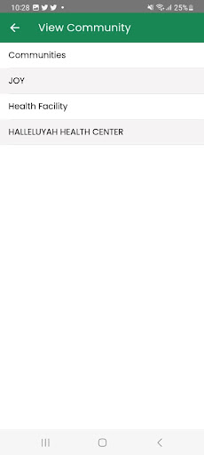Android application GMIS screenshort