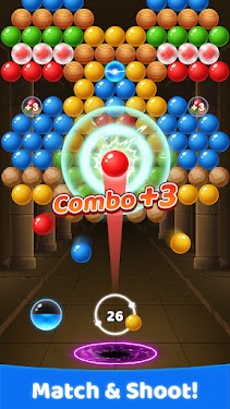 #3. Bubble Shooter: Fun Pop Game (Android) By: Bubble Shooter Fun Games