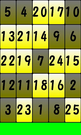 Touch the Numbers Screen 2