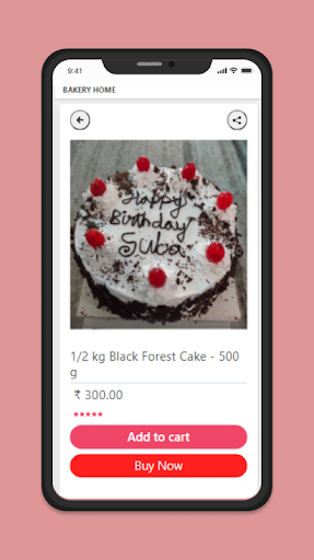 Bakery Home Screen 3