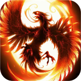 Fiery bird Live Wallpaper icon