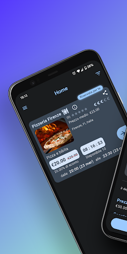 Android application ComeInNow! screenshort