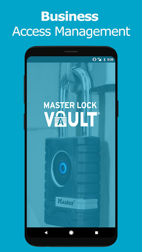 Android application Master Lock Vault Enterprise screenshort