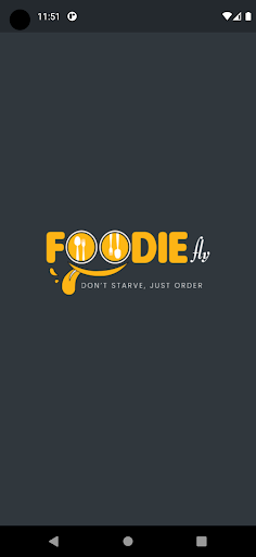 Android application Foodie Fly Restaurant screenshort