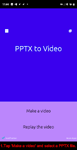 PPTX to Video Unknown