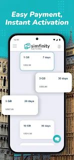 Simfinity: eSIM for Travel