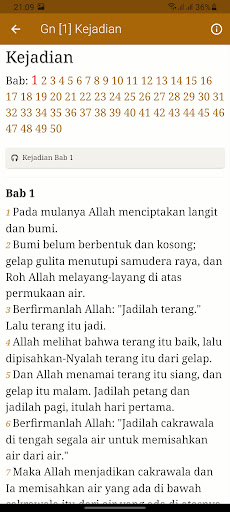 Alkitab Audio Screen 3