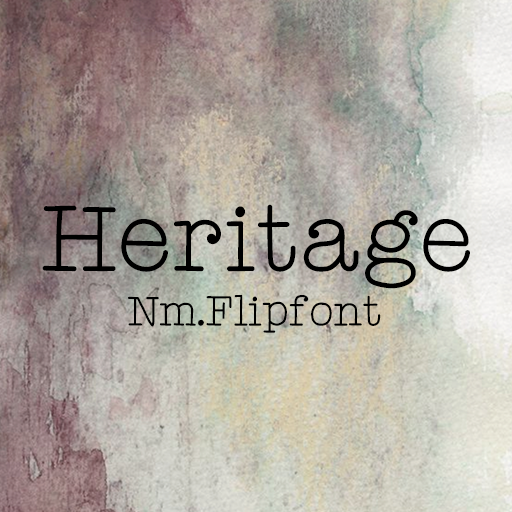 Get NmHeritage™ Latin and Cyrillic flipfont for Android Aso Report