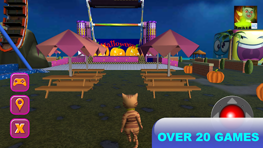 Imágen 13 Gato de Halloween parque temát android