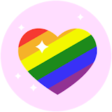 PG Love - Rainbow Sticker Pack from Photo Grid icon