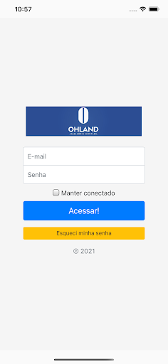 Android application Ohland Assessoria screenshort