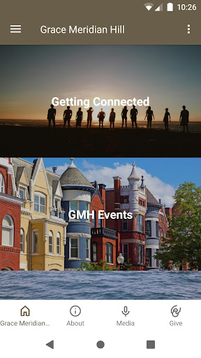 Android application Grace Meridian Hill DC screenshort