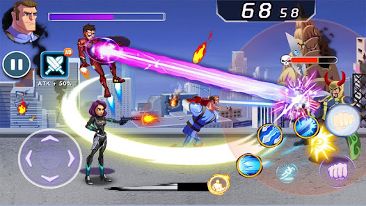 Imágen 4 Captain Revenge - Fight Superh android