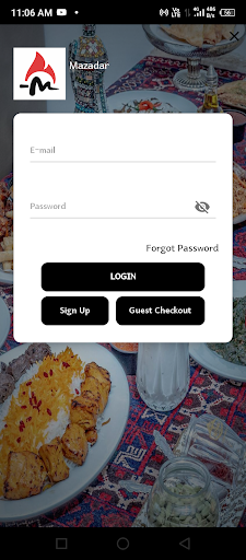 Android application Mazadar screenshort