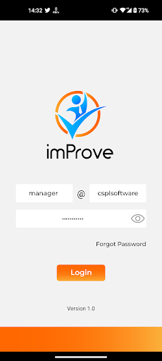 Android application imProve screenshort