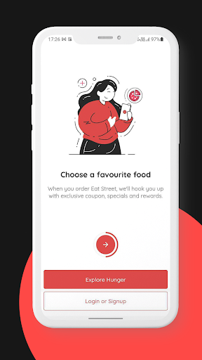 Android application Hunger City screenshort