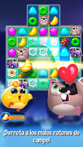 Bird Friends : Match 3 Puzzle Captura de Pantalla del Juego Android 3
