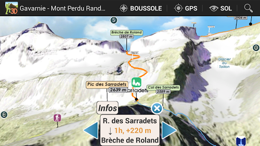 Gavarnie - Mont Perdu Rando3D