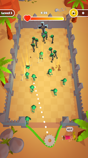 Android application Zombie Hunter screenshort