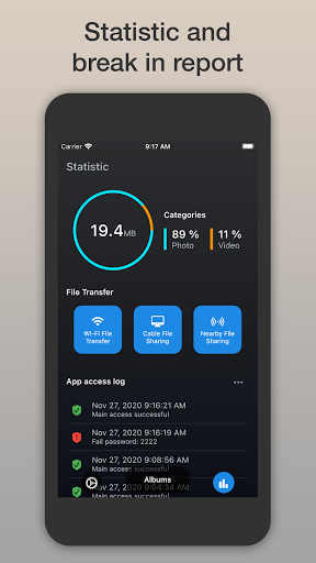 Screenshot of Safety Photo+Video