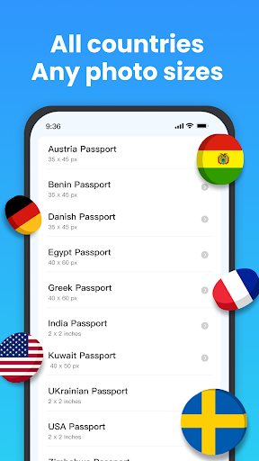 Passport Photo Maker - Visa/ID Screen 2