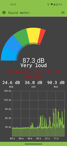 Sound Meter Screen 3