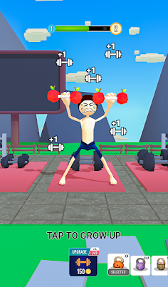 Gym Workout Clicker: Muscle Up - Screenshot 1
