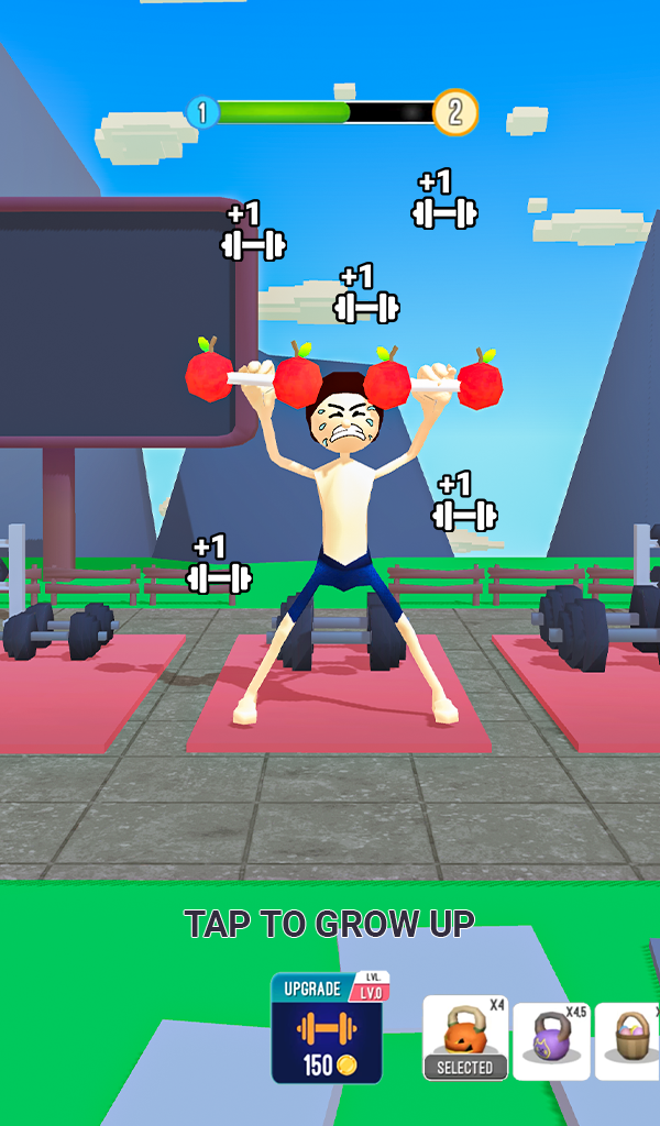 Gym Workout Clicker: Muscle Up APK