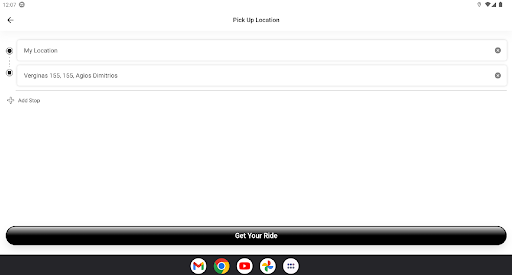 iMove Ride App in Greece