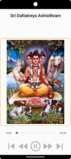 Android application Sri Dattatreya Ashtothram screenshort