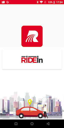 Android application RideIn-Driver screenshort