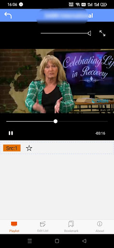 Android application m3u8 IPTV - a m3u8 player screenshort