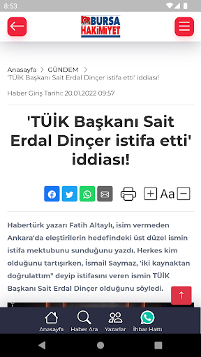 Bursa Hakimiyet Screen 3