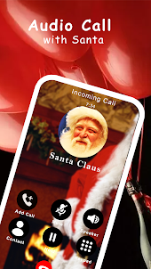 산타 클로스 화상 통화 산타